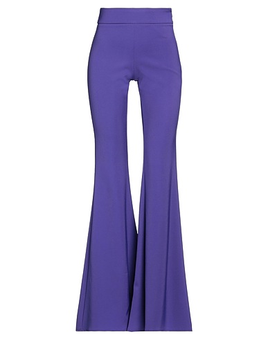 ANIYE BY Casual pants Purple 93% Polyester, 7% Elastane