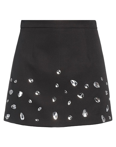 ODÌ ODÌ Mini skirt Black 100% Polyester