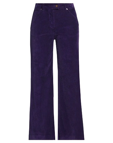 TRUE ROYAL Pantalone Viola scuro 66% Cotone, 32% Lycra®, 2% Elastan
