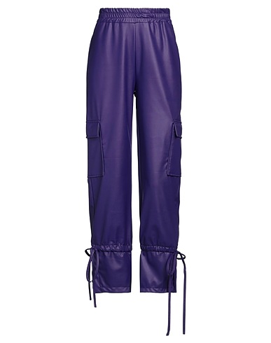 TPN Casual trouser Purple 95% Polyester, 5% Elastane