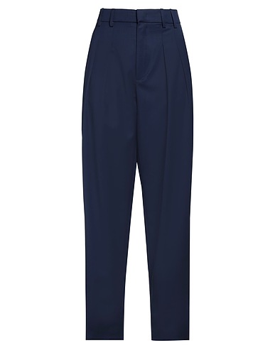 DONDUP Pantalone Blu navy 99% Lana Vergine, 1% Elastan