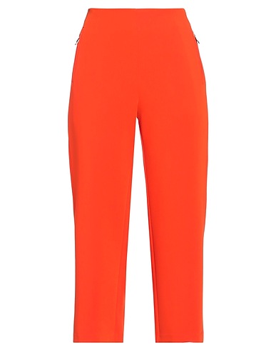 ACCESS FASHION Casual trouser Orange 50% Recycled polyester, 26% Polyester, 17% Viscose, 7% Elastane