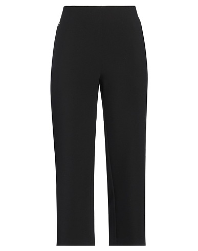 ACCESS FASHION Pantalone Nero 50% Poliestere riciclato, 26% Poliestere, 17% Viscosa, 7% Elastan