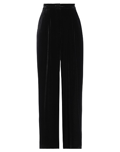 OLLA PARÉG Casual pants Black 92% Polyester, 8% Elastane