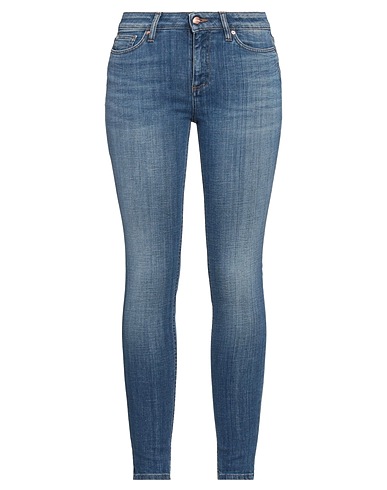 DON THE FULLER Denim trousers Blue 98% Cotton, 2% Elastane