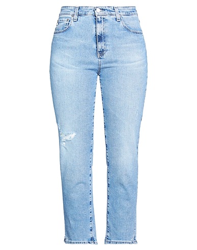 AG JEANS Denim trousers Blue 98% Cotton, 2% Polyurethane