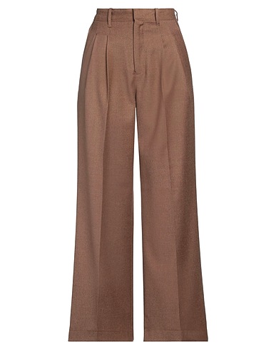 AG JEANS Casual trouser Brown 100% Wool