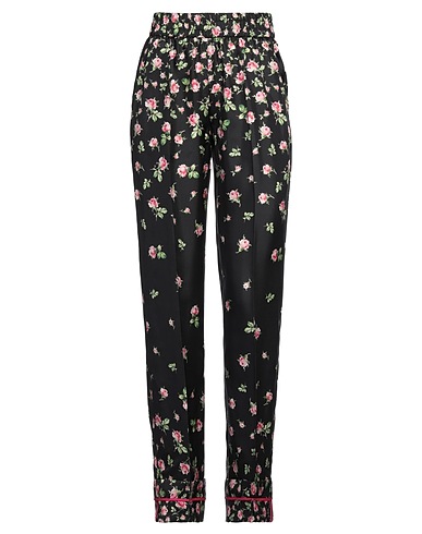 REDValentino Pantalone Nero 100% Seta, Poliestere