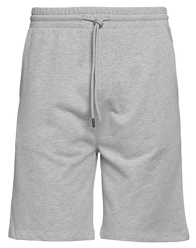 JUVIA Shorts & Bermuda Light grey 50% Cotton, 50% Polyester