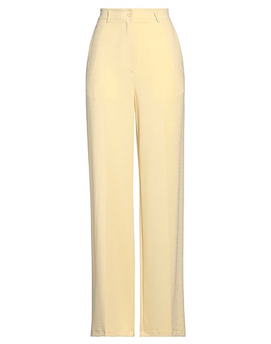 JUCCA Pantalone Giallo 62% Viscosa, 36% Poliestere, 2% Elastan