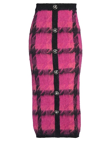 ELEONORA GOTTARDI BOTTOMWEAR Fuchsia 70% Alpaca wool, 30% Polyamide