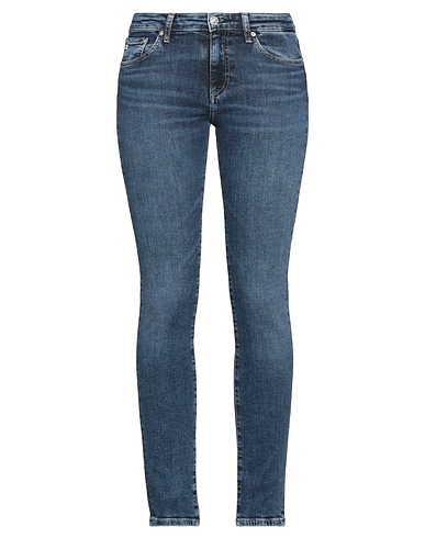 AG JEANS Denim trousers Blue 93% Cotton, 5% Polyester, 2% Elastane