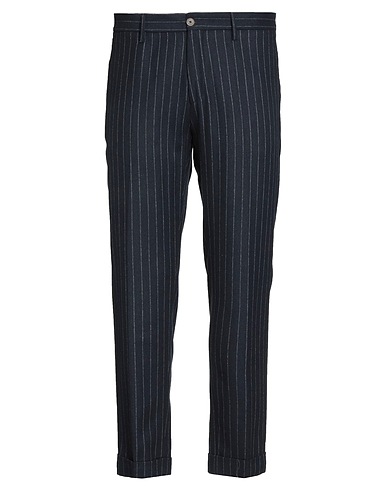 OUT/FIT Pantalon Bleu nuit 49% Acrylique, 25% Polyester, 20% Laine, 5% Autres fibres, 1% Élasthanne