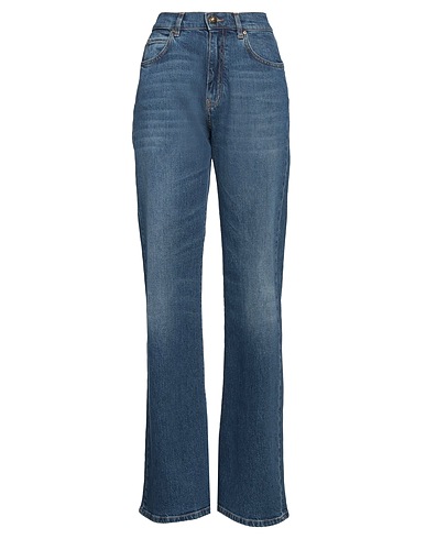 PINKO Denim trousers DENIM Blue 99% Cotton, 1% Elastane