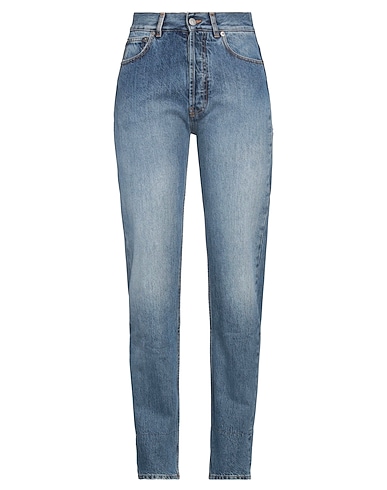 NICK FOUQUET Straight leg 100% Baumwolle, Stierleder