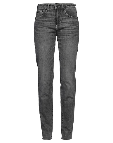 AG JEANS Denim trousers Black 79% Cotton, 20% Post-consumer recycled cotton, 1% Elastane