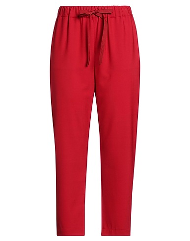 SEMICOUTURE Hosen Ziegelrot 53% Polyester, 43% Schurwolle, 4% Elastan