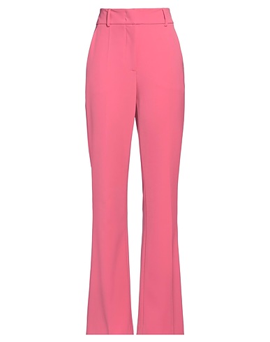 BOUTIQUE MOSCHINO Casual trouser Pink 90% Polyester, 10% Elastane