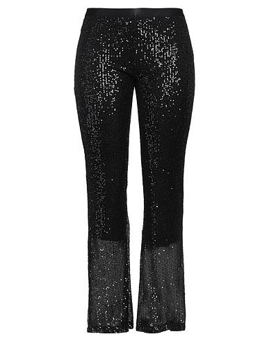 JADICTED Pantalone Nero 95% Poliestere, 5% Elastan