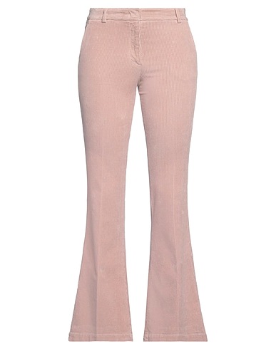 QL2  QUELLEDUE Casual pants Taupe 98% Cotton, 2% Elastane