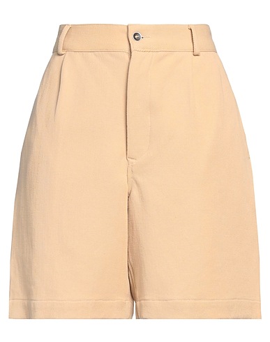 FORTELA Denim shorts Beige 100% Cotton