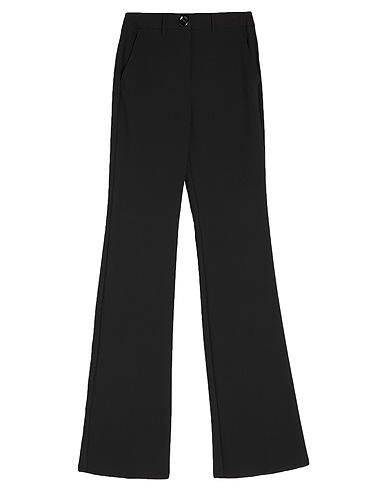 MARELLA Casual trouser Black 68% Polyester, 29% Viscose, 3% Elastane