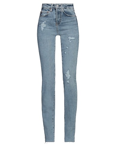 AG JEANS Denim trousers Blue 93% Cotton, 5% Polyester, 2% Elastane