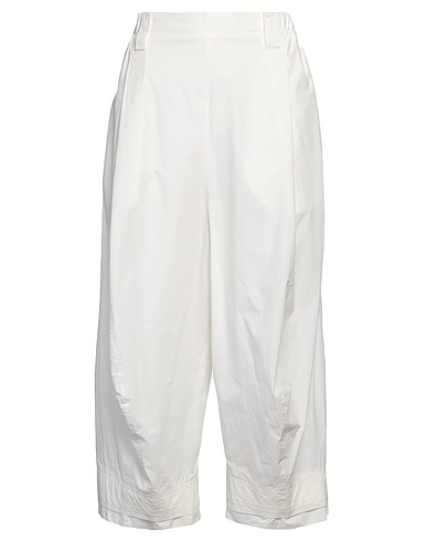 MOYURU Pantalone Avorio 100% Cotone