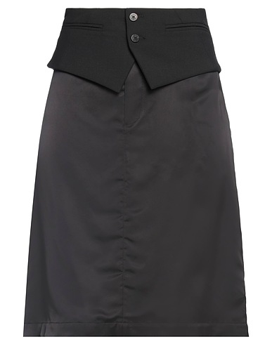 NEIL BARRETT Midi-Rock 52% Viskose, 48% Cupro, Polyester, Schurwolle, Elastan