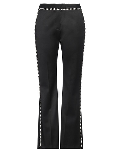 DODO BAR OR Casual trouser Black 50% Wool, 50% Polyester