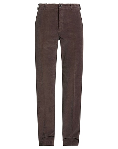 INCOTEX Casual pants BY SLOWEAR Brown 98% Cotton, 2% Elastane