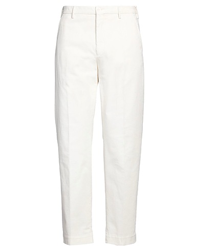 INCOTEX Casual pants BY SLOWEAR White 98% Cotton, 2% Elastane