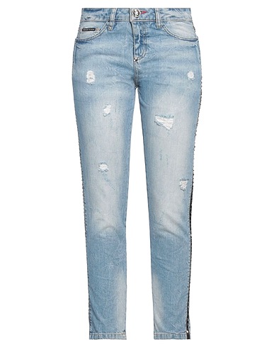 PHILIPP PLEIN Baggy Blue 100% Cotton