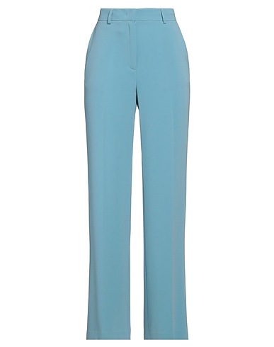 ALBERTO BIANI Casual trouser Pastel blue 70% Triacetate, 30% Polyester