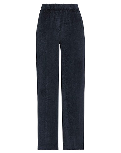 ANNA SERAVALLI Pantalone Blu notte 100% Viscosa
