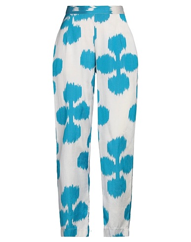 PUNICANA Pantalone Turchese 50% Seta, 50% Cotone
