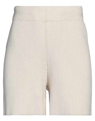 JOSEPH Shorts & Bermuda Off white 69% Silk, 19% Cotton, 6% Cashmere, 5% Polyamide, 1% Elastane