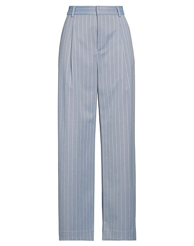 GESTUZ Casual trouser Blue 68% Polyester, 30% Recycled viscose, 2% Elastane
