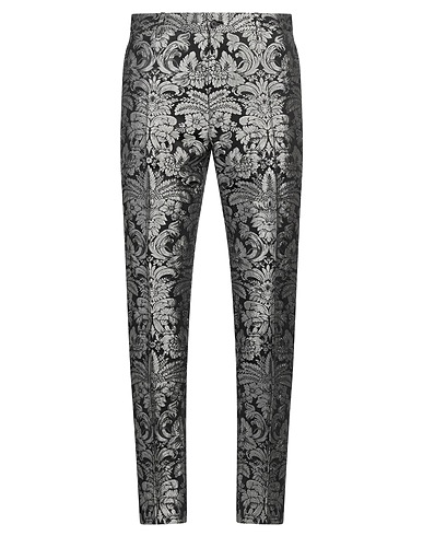 DOLCE&GABBANA パンツ ブラック ポリエステル 40% / アセテート 38% / ナイロン 20% / ポリウレタン 2%