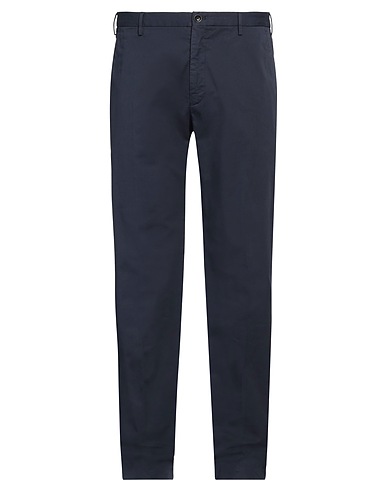 INCOTEX Casual pants Midnight blue 97% Cotton, 3% Elastane