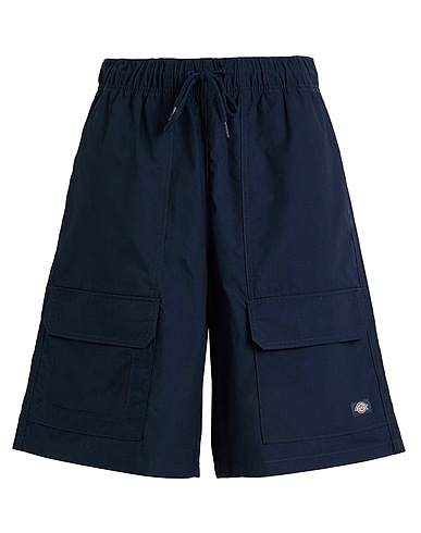 DICKIES 쇼츠 & 버뮤다 FISHERSVILLE CARGO SHORT 
 미드나잇 블루 100% 코튼