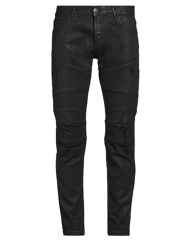 LES HOMMES Denim trousers 98% Cotton, 2% Elastane
