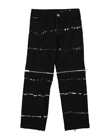 DOLCE&GABBANA Denim trousers Black 98% Cotton, 2% Elastane