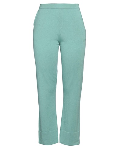 ALLUDE Casual pants Light green 100% Cashmere
