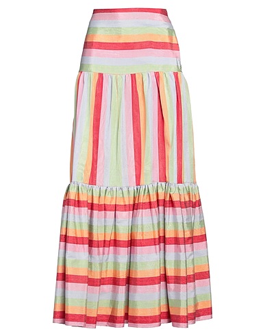 PUNICANA Maxi Skirts Red 60% Viscose, 40% Cotton
