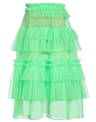 PASKAL Midi skirt Lime green 100% Polyester