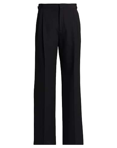 BURBERRY Casual trouser Black 100% Wool