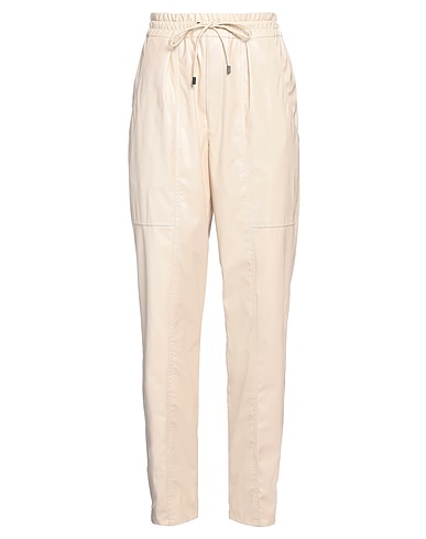 MARANT ÉTOILE Casual trouser Ivory 66% Polyester, 34% Polyurethane
