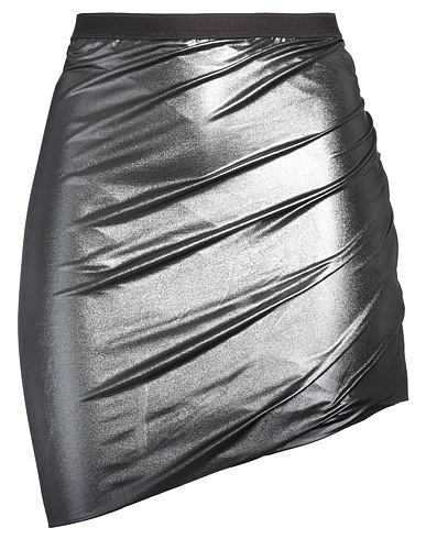 RICK OWENS LILIES Minigonna Piombo 95% Viscosa, 5% Elastan
