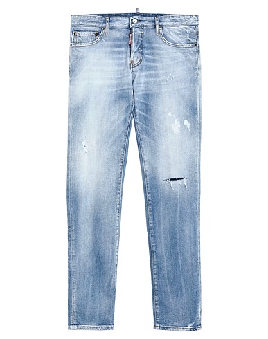 DSQUARED2 Denim trousers Blue 99% Cotton, 1% Elastane